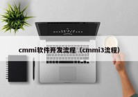 cmmi软件开发流程（cmmi3流程）