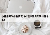 小程序开发排名情况（小程序开发公司排行十名）