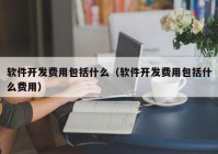 软件开发费用包括什么（软件开发费用包括什么费用）