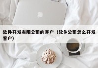 软件开发有限公司的客户（软件公司怎么开发客户）