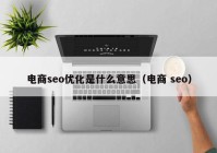 电商seo优化是什么意思（电商 seo）