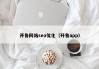 开鲁网站seo优化（开鲁app）